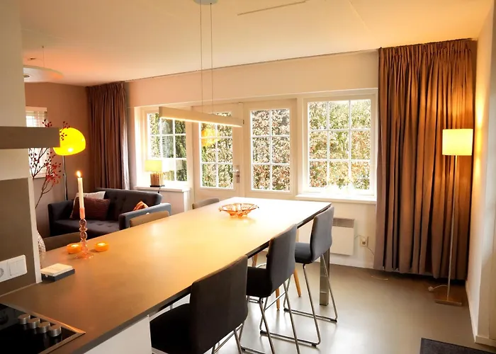 De Goudvink 7-persoons, overdekte hottub en loungebank, finse sauna, wifi, sunshower